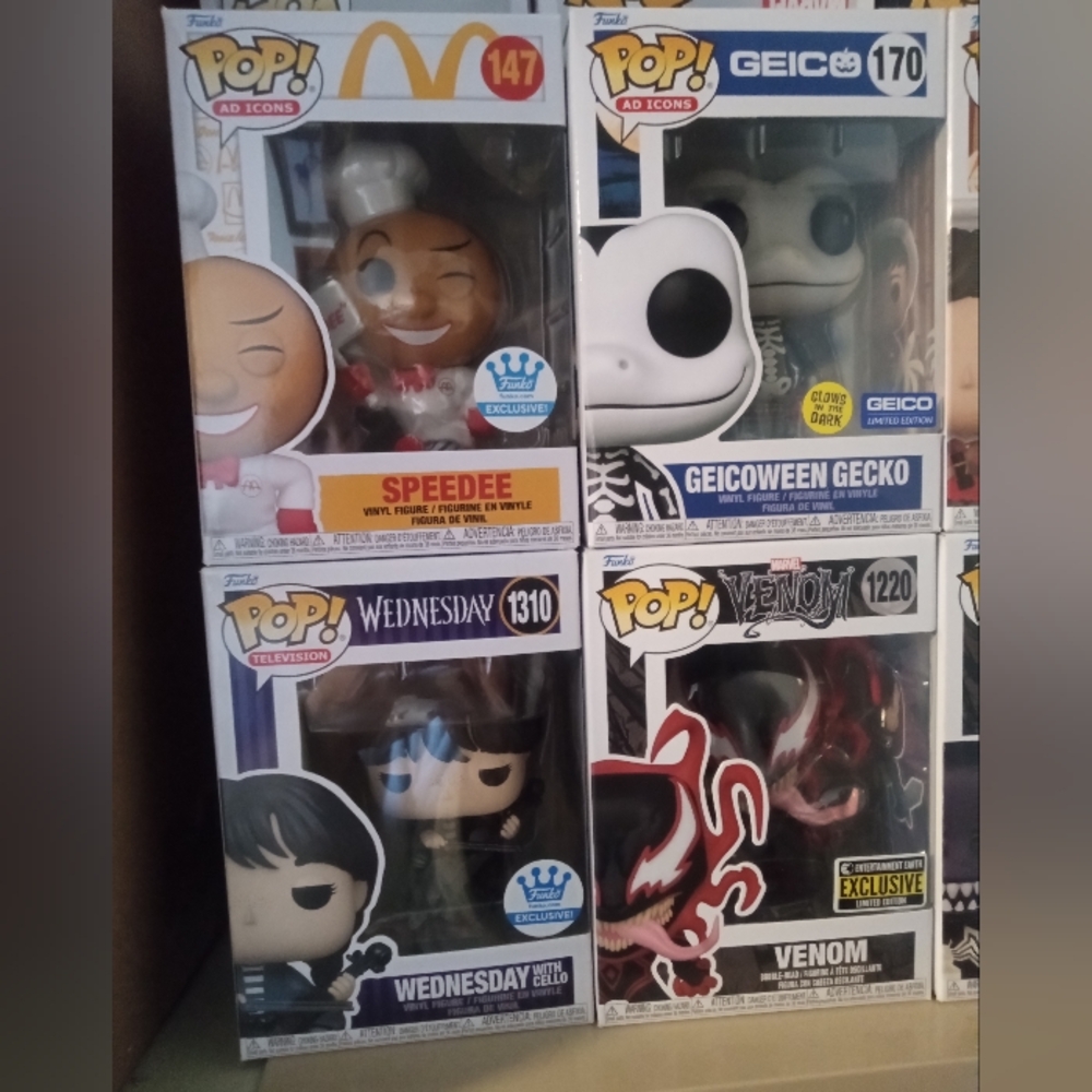 Funko Pops Build Your Collection Buy 3, 4th is free! Buy Ten, Five Are Free